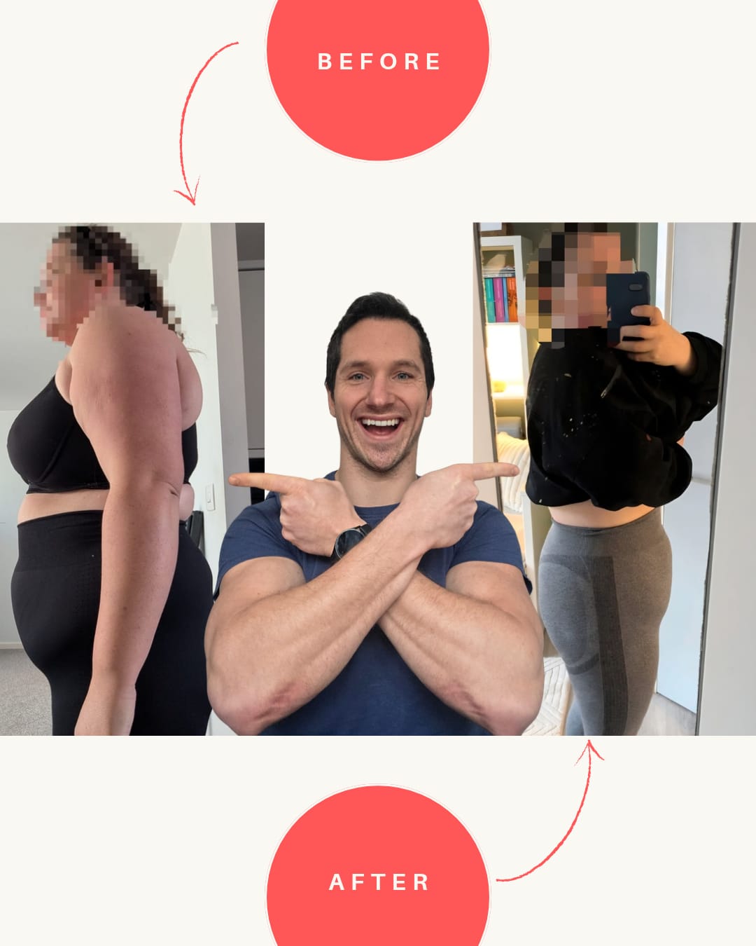 R&B Fitness member transformation