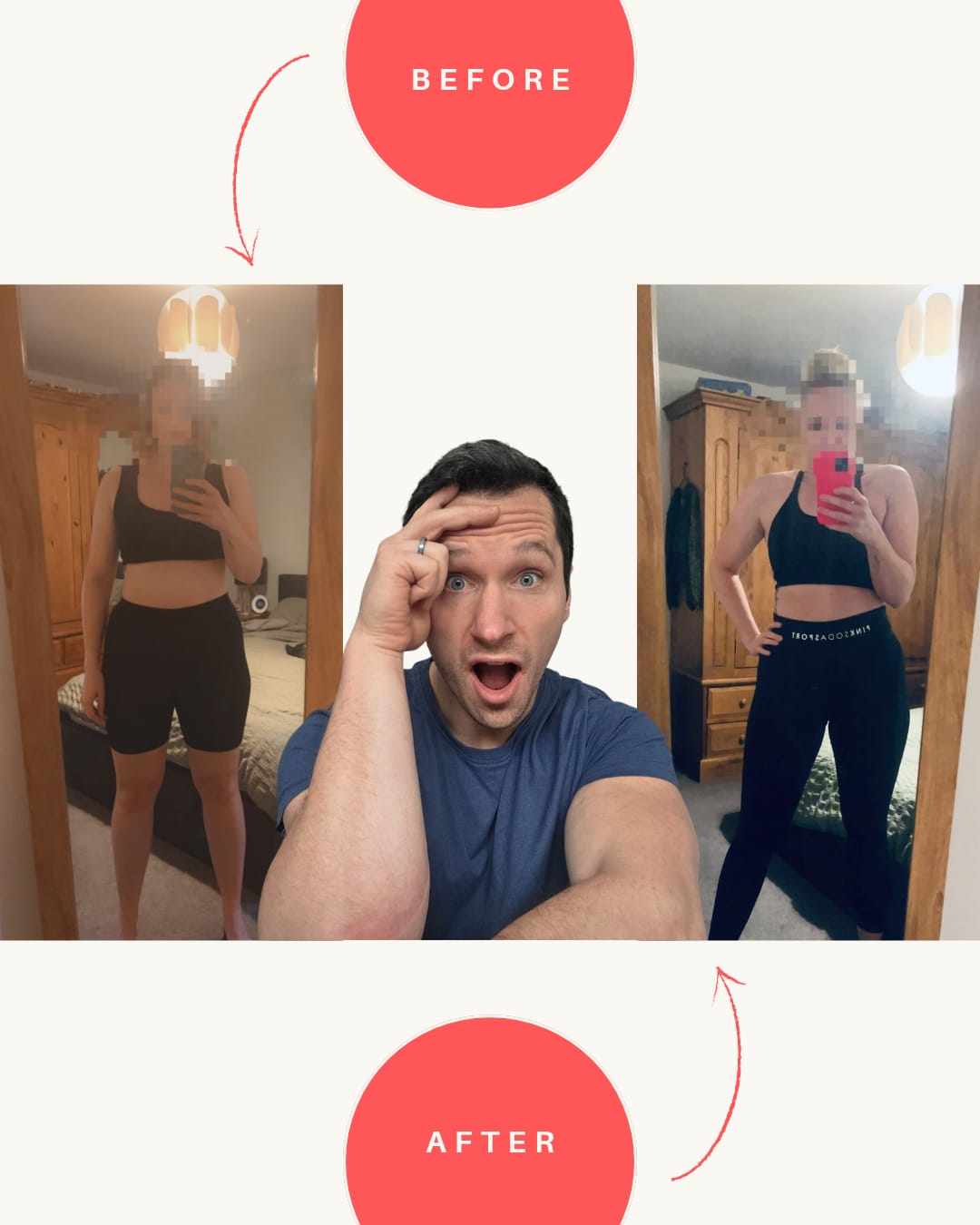 R&B Fitness member transformation