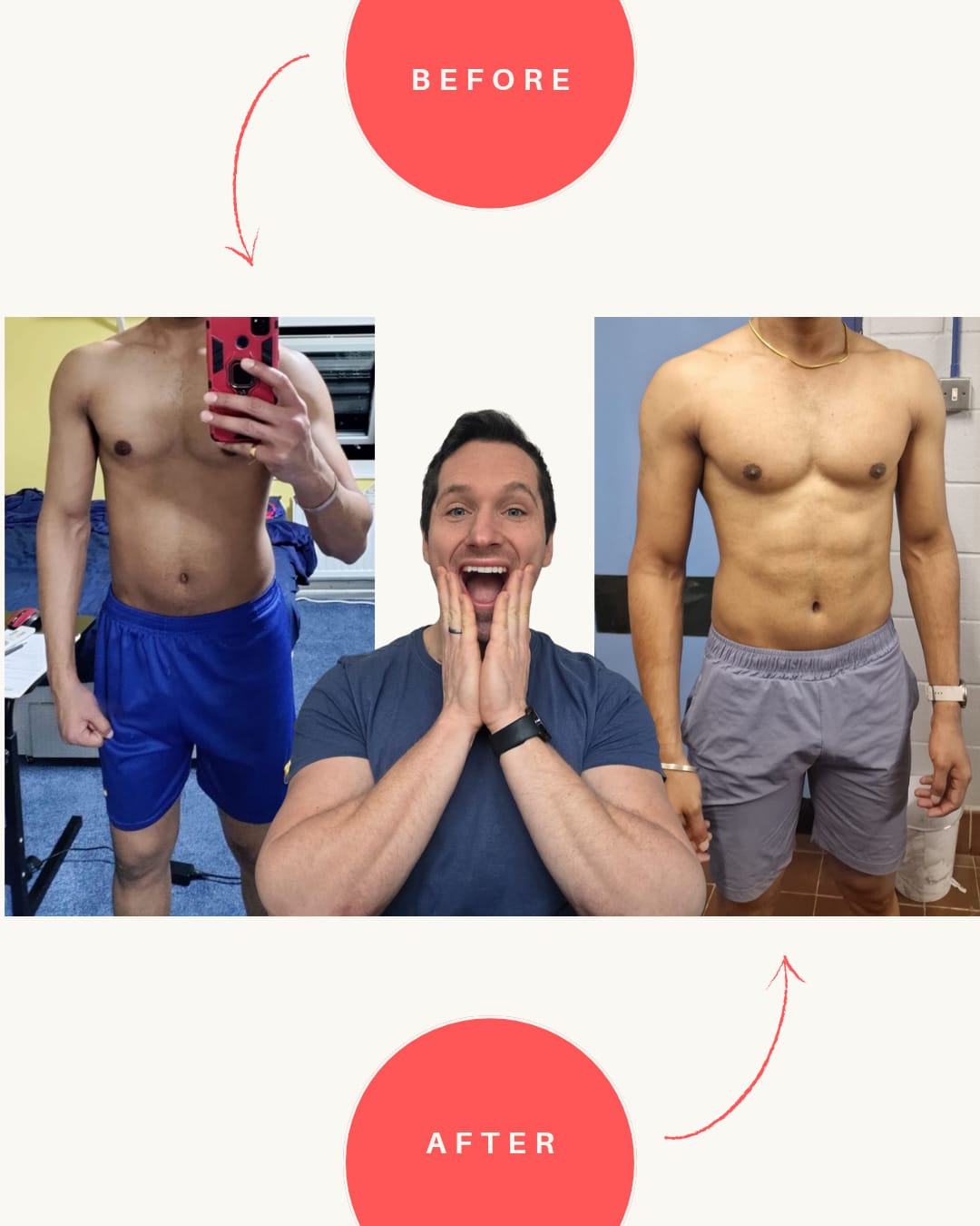 R&B Fitness member transformation