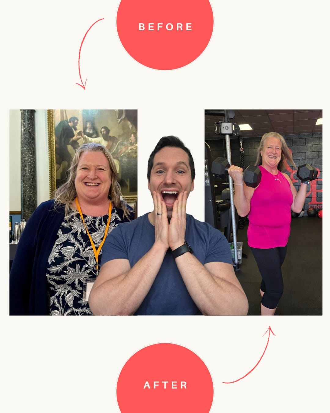 R&B Fitness member transformation